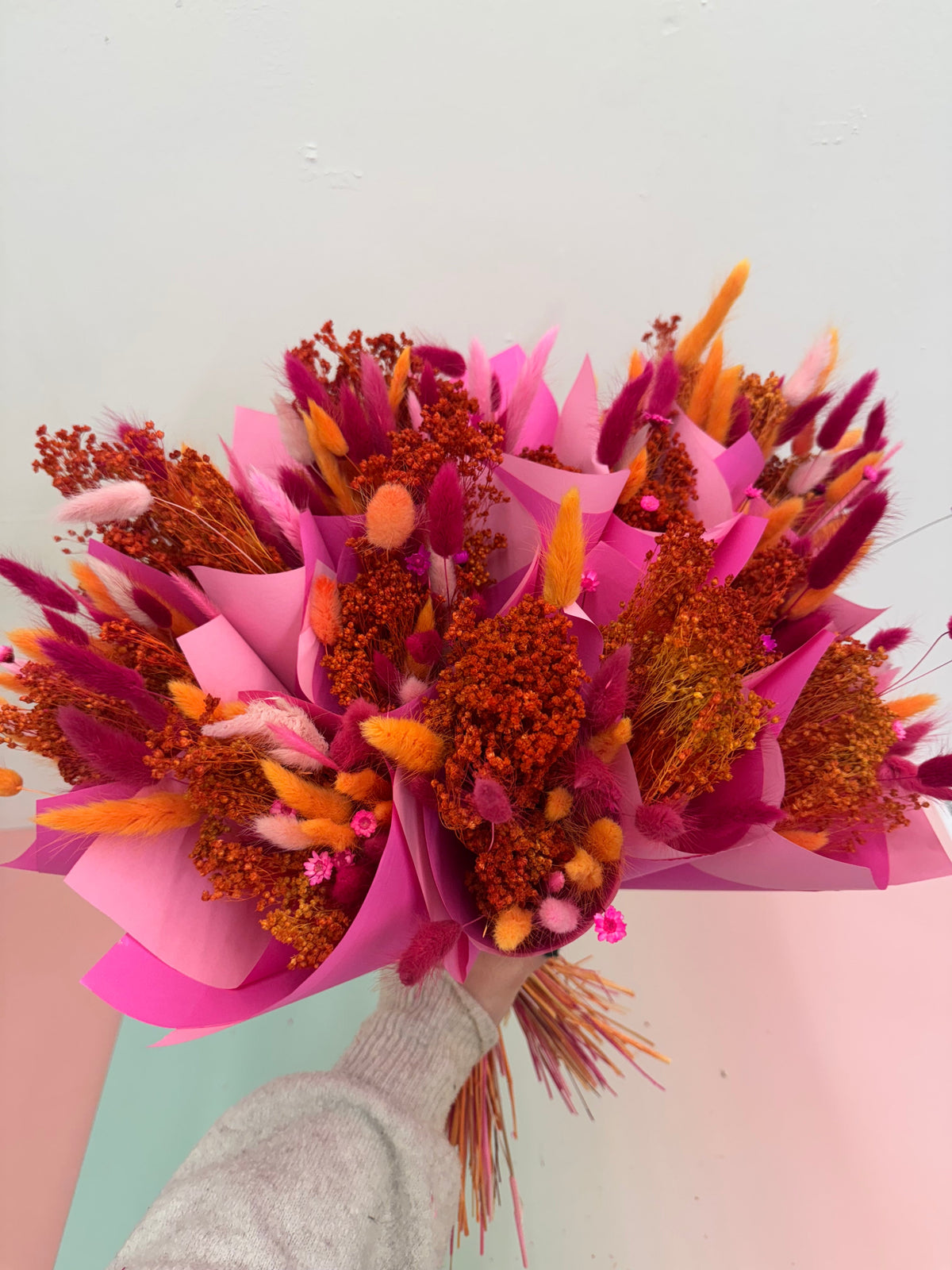 Dried Flower Bouquet | Sunset Colours | Wildest Dreams Flowers