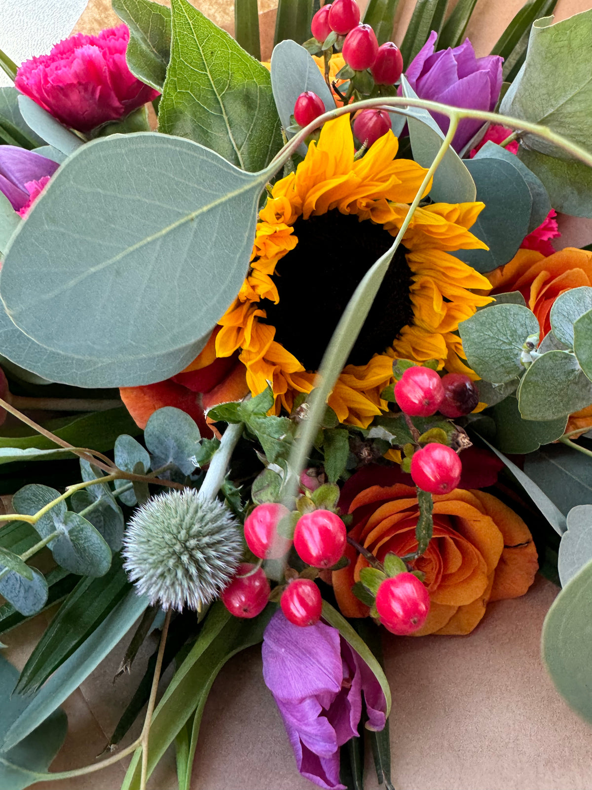 Fresh Flower Bouquet - Seasonal British Flowers, Gift Wrapped