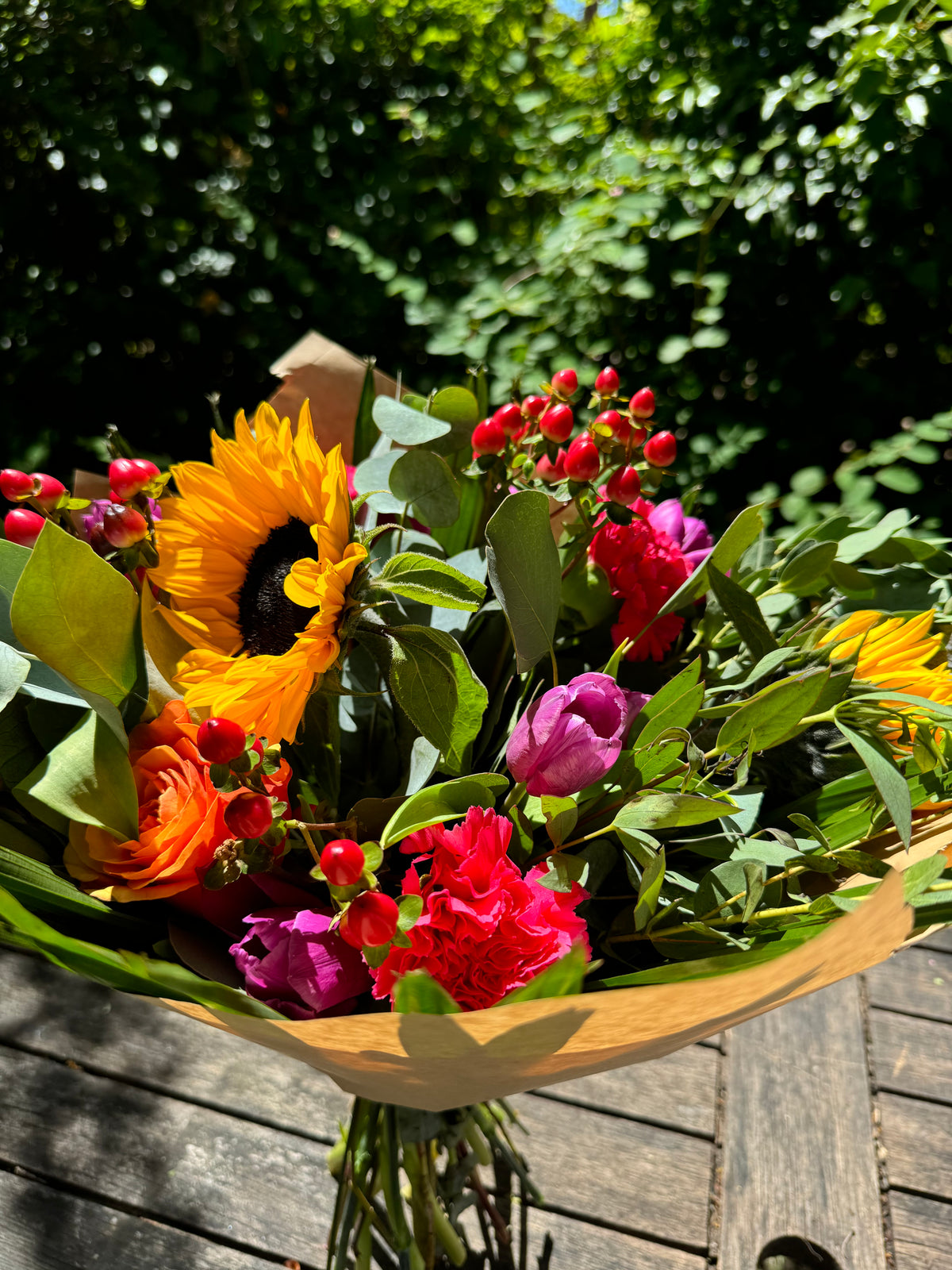 Fresh Flower Bouquet - Seasonal British Flowers, Gift Wrapped